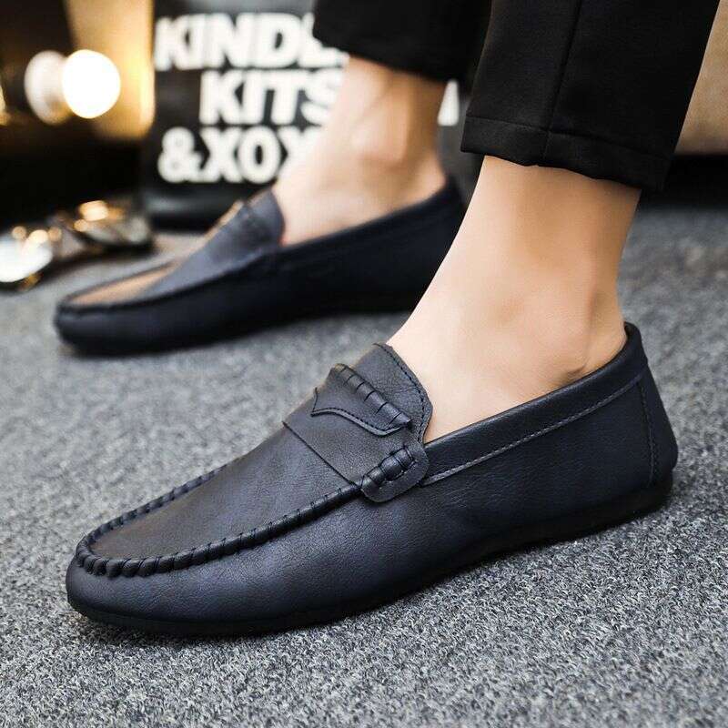 2025 Summer New Lefu Versatile Casual Korean Edition British Men's Trendy Shoes