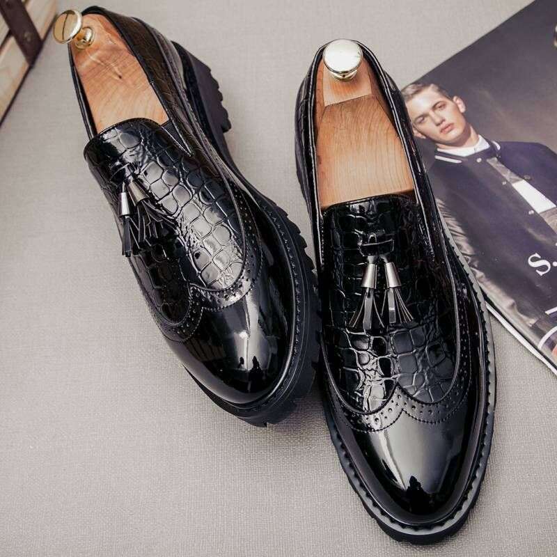 American Style Man Casual Comfortable Fashion Loafers Men Leather Shoes