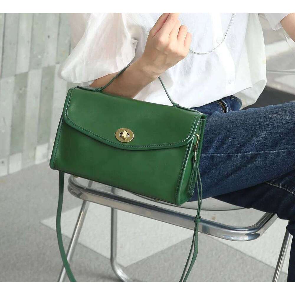 Large Capacity Messenger Women Vintage Bucket Shoulder Genuine Leather Shopping Slant Hobo Travel Bag 250815