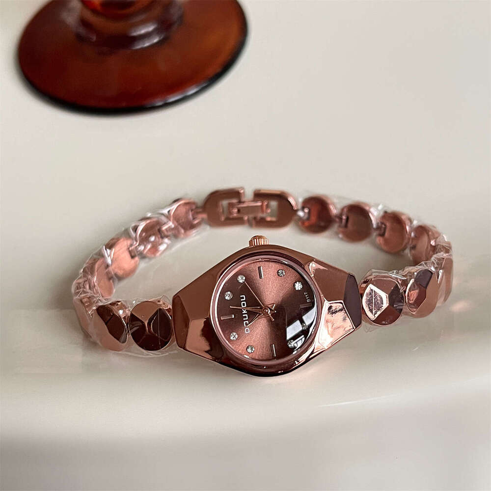 Designer Watch for Women, Compact Thin Strap, Exquisite Korean Version, Fresh Chic Style, Women Small Dial, Student Simple