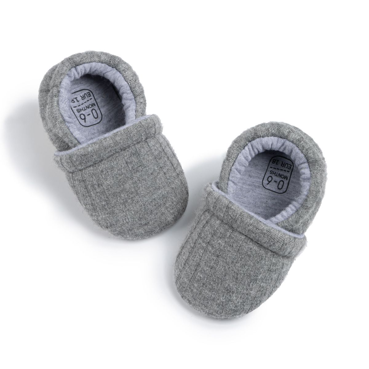 Baby Girls Boys Toddler First Walkers Shoes Booties Newborn Baby Crawling Shoes Kidsnest Warm Fluff Non-Slip Baby Crib Shoes