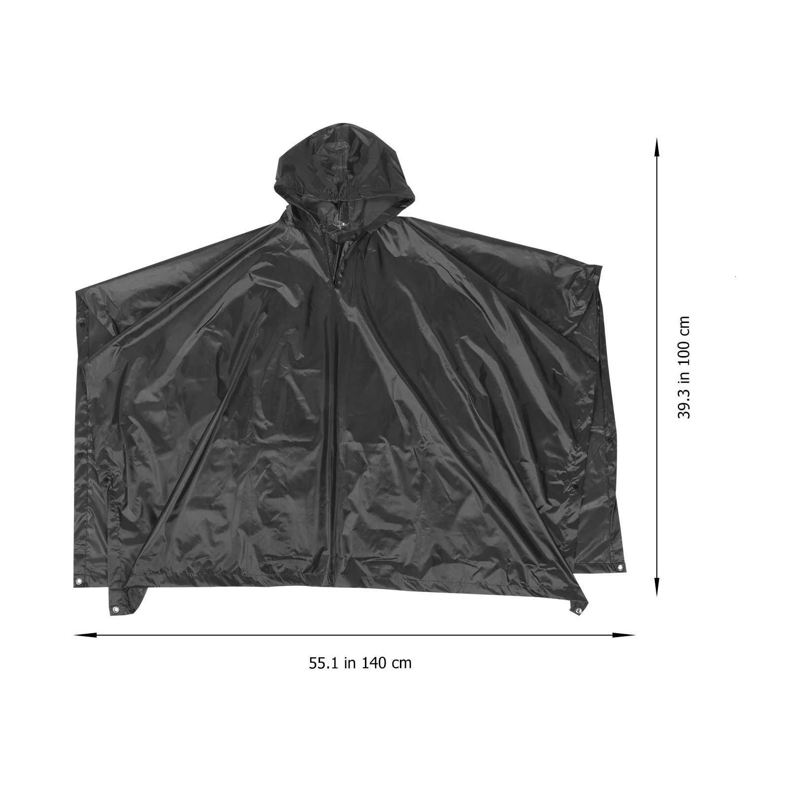 Hoodie Waterproof Raincoat for Men Women Outdoor Emergency Rainwear Durable Lightweight Camping Cycling Raincoat Rain Poncho Y250814