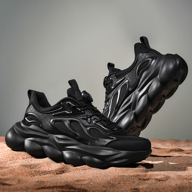 mens and womens running shoes sneakers designer trend thick sole comfortable breathable grip