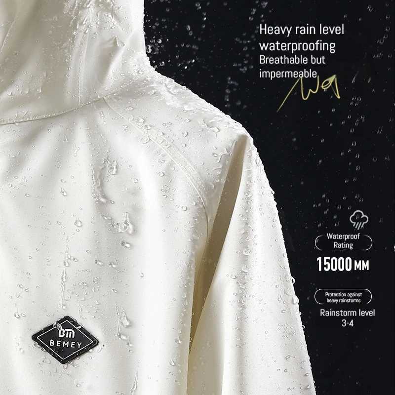 New electric scooter raincoat single person thick and extended raincoat riding electric bike anti drifting motorcycle raincoa Y250814