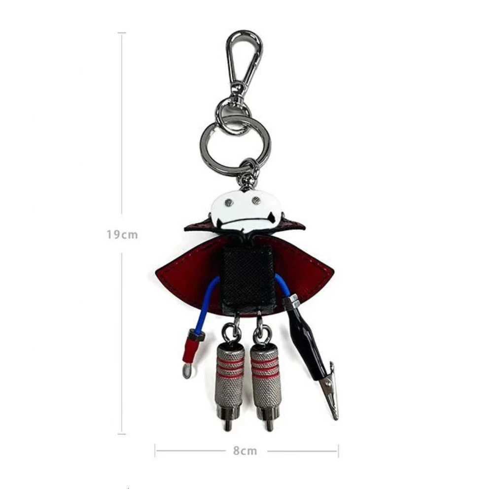 Robot Charm For Punk Bag Metal Pendant Design Sense Cool Not Easy To Fade Keychain Luxury Design Bag Accessories Y250815