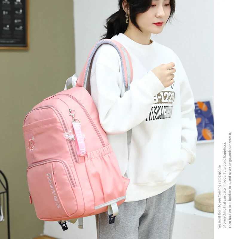 New School Bags for Girls Rolling Backpack Cartable Scolaire Fille Mochila Infantil Escolar Sac A Dos Enfant Plecak Zaino Donna X250815