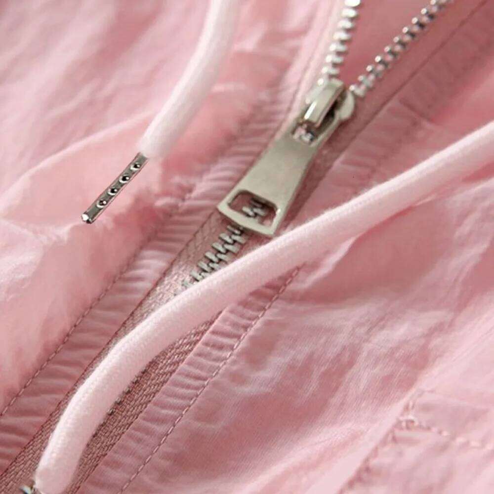 Simplicity Thin Sunscreen Clothing Anti UV Loose Summer Long Sleeved Jacket Waterproof Quick Dry Women's Coat Outdoor Sports