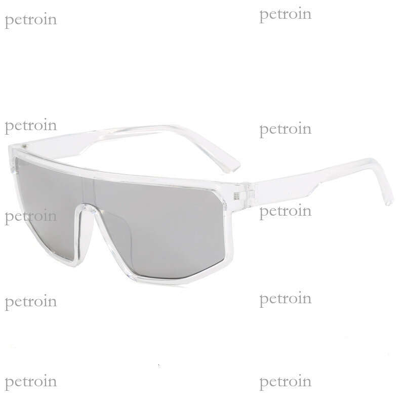 New Trendy Outdoor Sports Protective Personalized One-piece Colorful Anti-UV Cycling Sunglasses