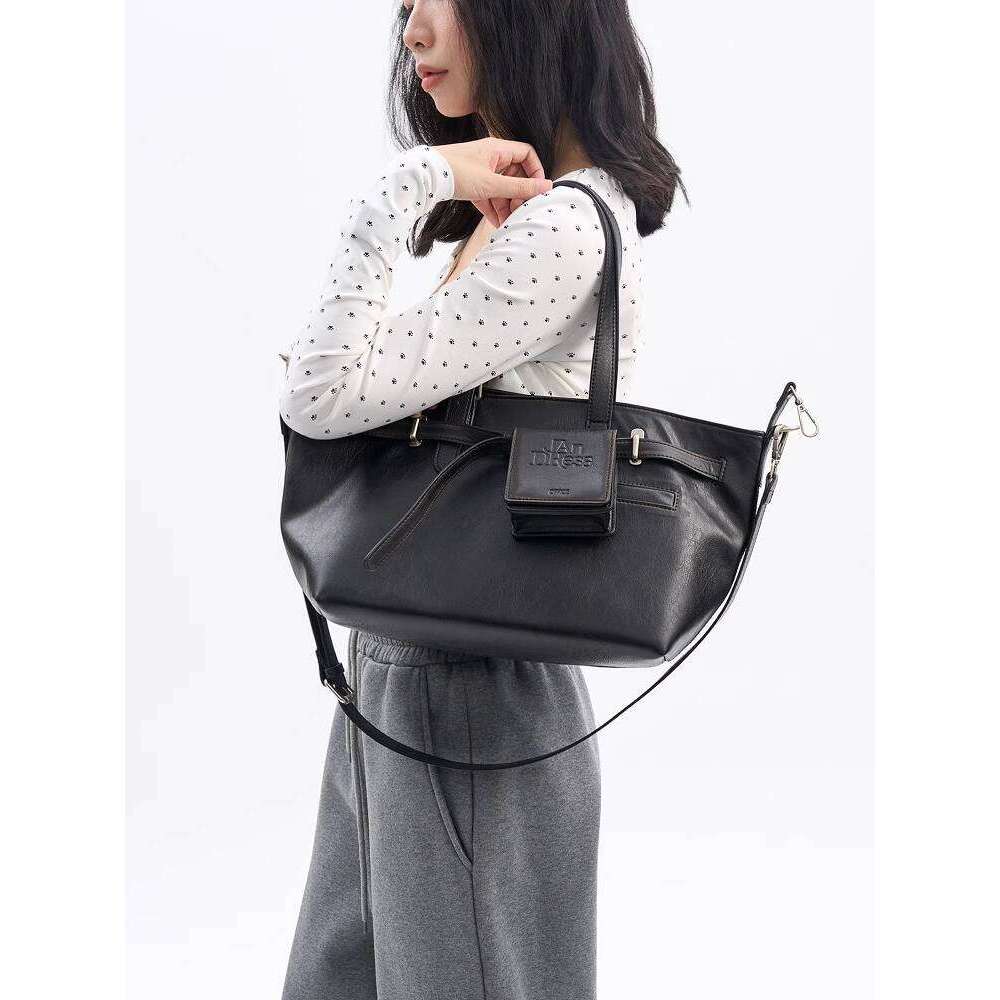 Designer Bag Tote Bag Shoulder Bag SS Vintage Washed Color Gallini Multi Form Modern Tote Large Capacity Crossbody Bag