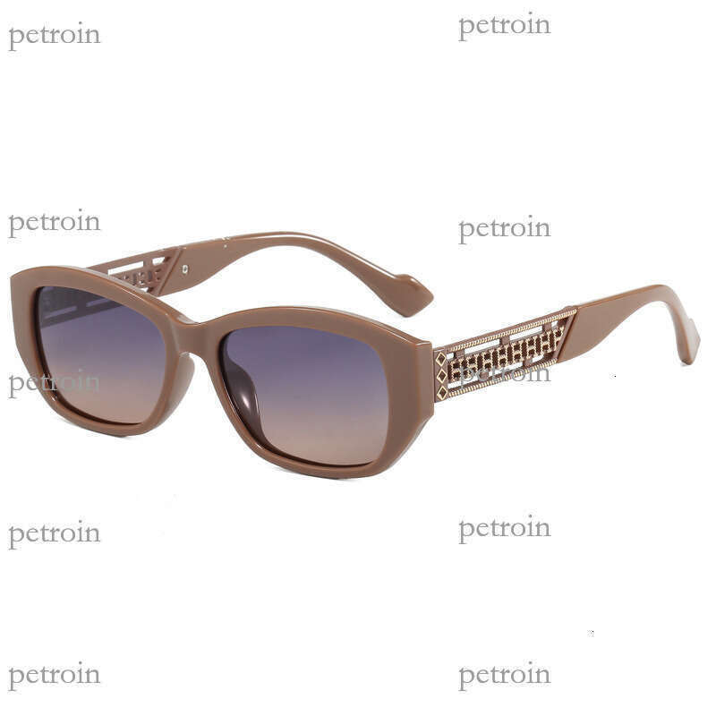 New Small Frame Polarized Sunglasses for Women, High-End Luxury Fashion Cat Eye Sunglasses, Street Style Trend