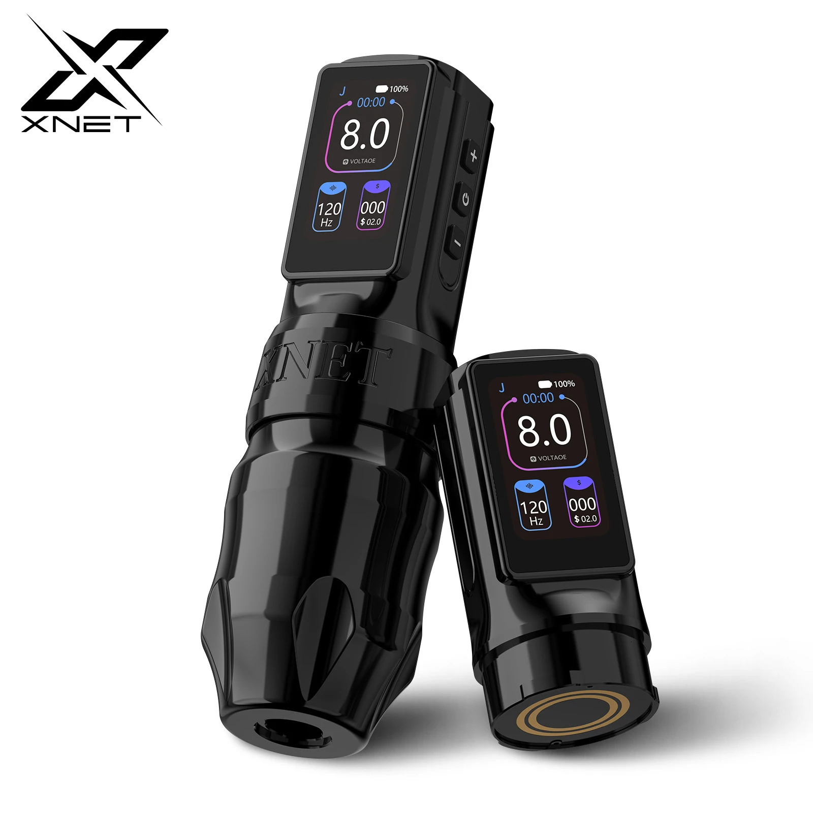 Xnet Titan Max Wireless Tattoo Machine Rotary Pen Coreless Motor 2400m MultiFunction Touchscreen Battery 112V for Artist Body 250809