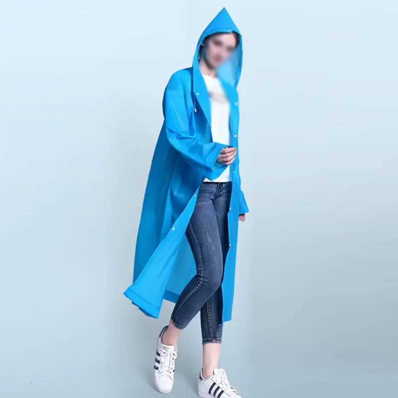 Adult Raincoat Non Disposable Thickened Outdoor Travel Climbing Waterproof Rain Gear Universal One Piece Raincoat Y250814