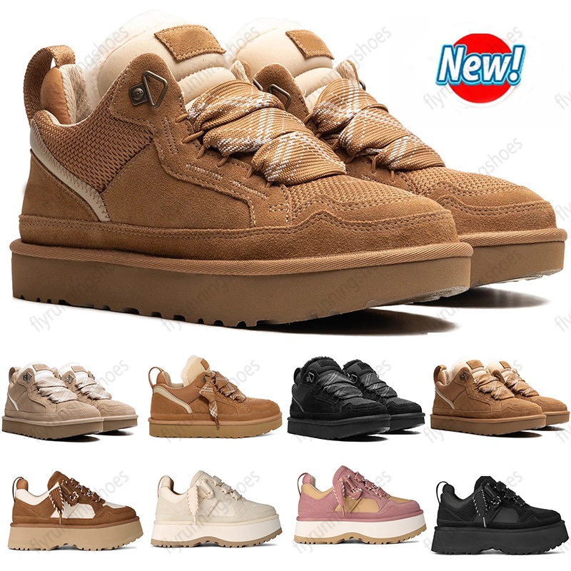 2025 australia tasman tazz designer mens womens platform fur winter boots Chestnut black brown snow ankle warm Booties