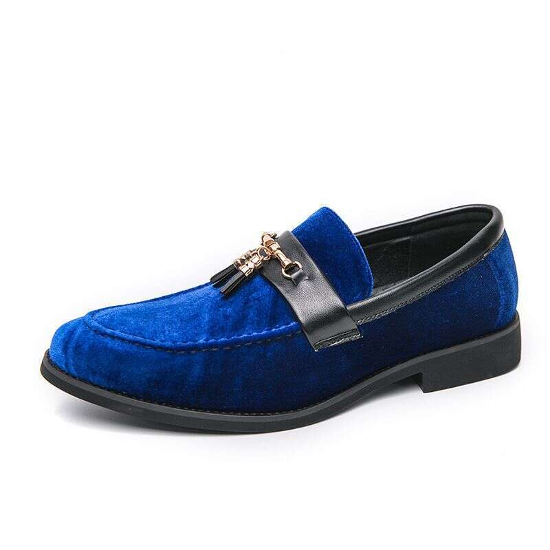 Large Size Loafers With British Style Suede, Soft Comfortable Beanie Shoes, Fashionable And Casual, One Foot Business
