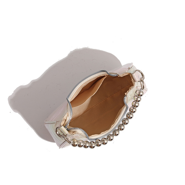 2025 Autumn New Women's Shoulder Bag Crocodile Leather Pattern Niche Underarm Bag Colorful Women's Bag New Women's Crossbody Bag Autumn