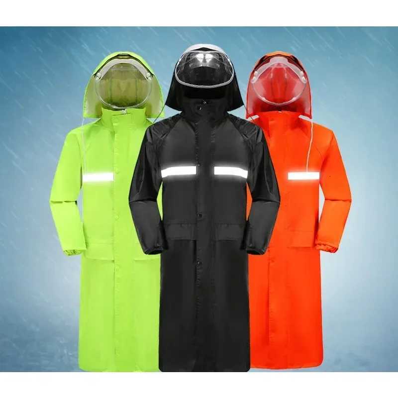 One-piece Raincoat Cycling Flood Prevention Emergency Construction Site Clothing Oxford Cloth Men and Women Outdoor Fashionable Y250814