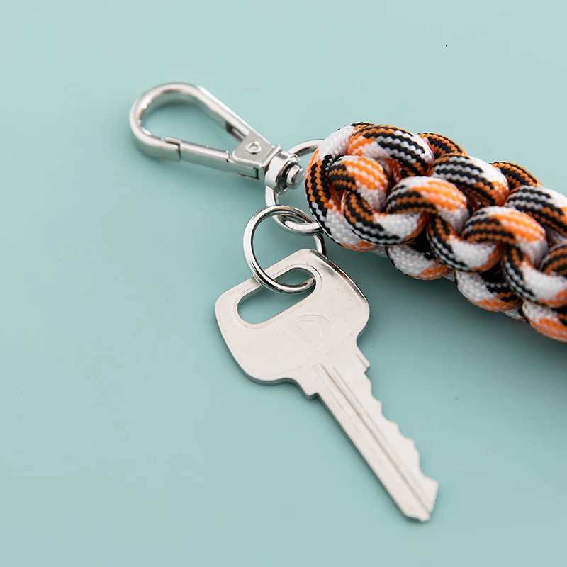 2 pcs set High chic braided woven girl messenger bag bug handbag bag charms stylish brand new key chain B399 Y250815