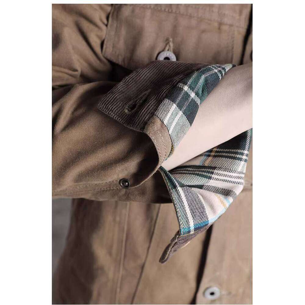 Designer Clothing 2025 Red Tornado Read Description Asian Size Good Quality Cotton Canvas Wax Water Proof Jacket