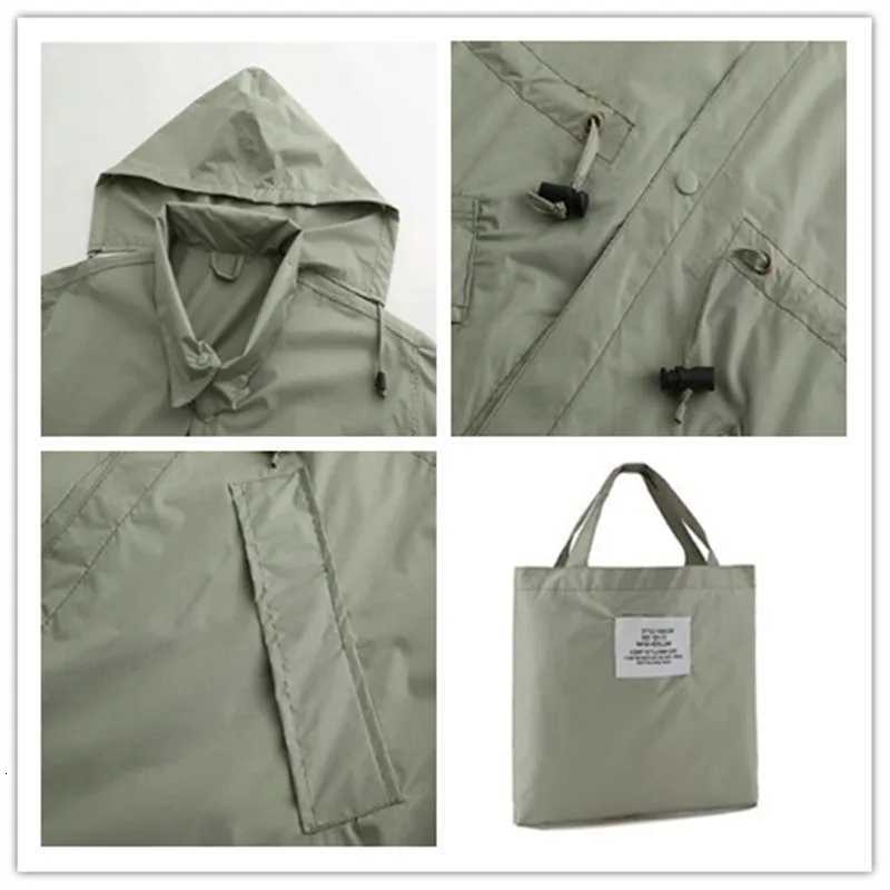 Long Raincoat Women Man Waterproof Zipper Outdoor Rain Coat Full Body Capa De Chuva Chubasqueros Big Size Y250814