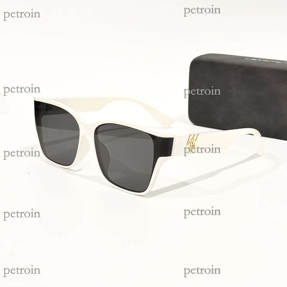 2025 Personality Curved Men's Sunglasses Outdoor Driving UV Protection Trendy White Tower Style Glasses