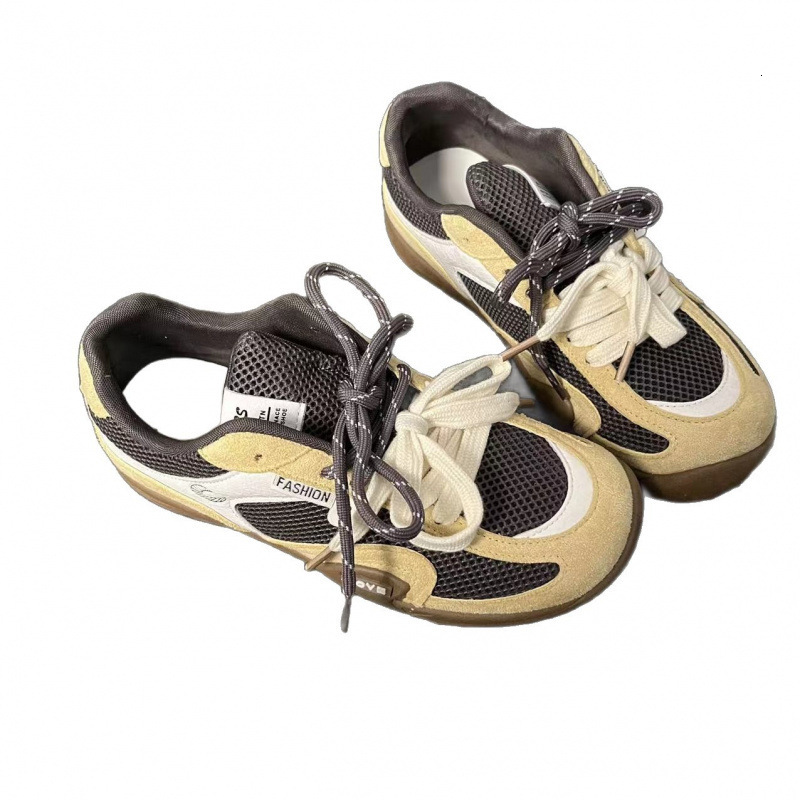 Designer 2025 New Retro Dexun Shoes Women's Mesh Casual Shoes