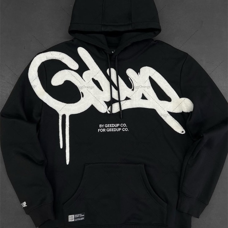 Colorful Retro Punk Letter Embroidery Casual Loose Hoodie Men 2025 High Street Trend Y2K Harajuku Oversized Sweatshirt Women y250729