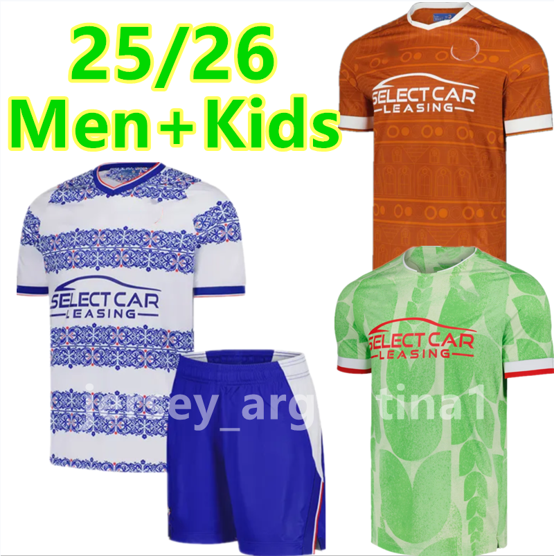 25 26 Reading fc Soccer Jerseys KNIBBS HARTE EJARIA SHOREY BALLARD Home 2024 2025 Reading Football Shirt camiseta de futbol top maillots foot men and kids kits 999