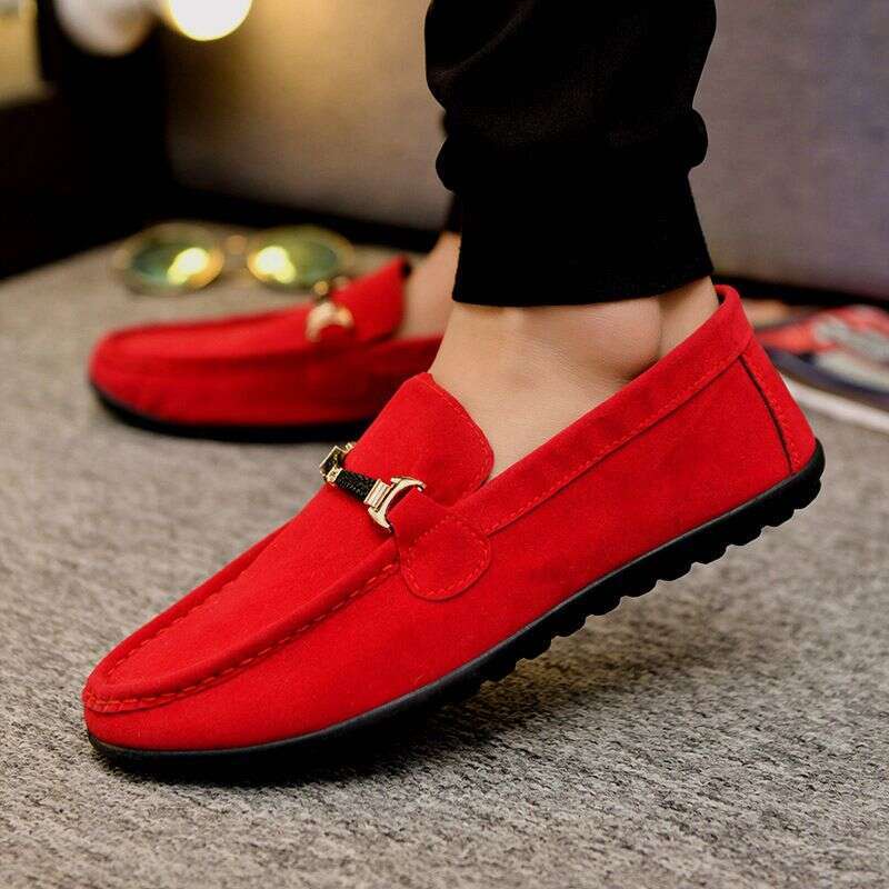 Summer Casual Soft Sole Anti Flannelette Men's Driving Loafers Shoes