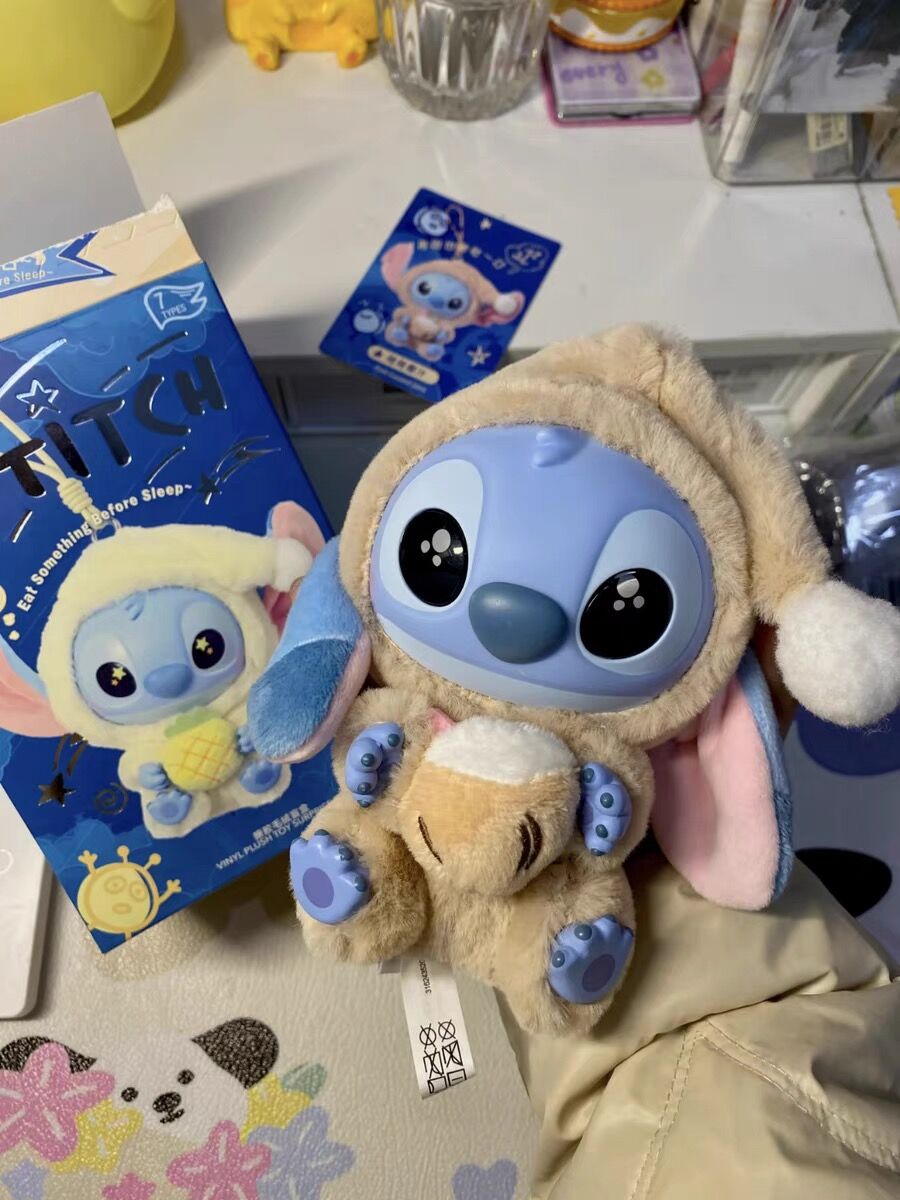 Disney Stitch for Labubu V3 New The Monsters Big Into Energy Series Vinyl Pendant Blind Box Kawaii Figure Face Doll Keychain Decor Gift W250609