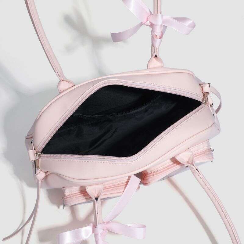 2025 Spring New Bowknot Pillow Underarm Women's Anime Small Diet Pain Bag Commuter Tote