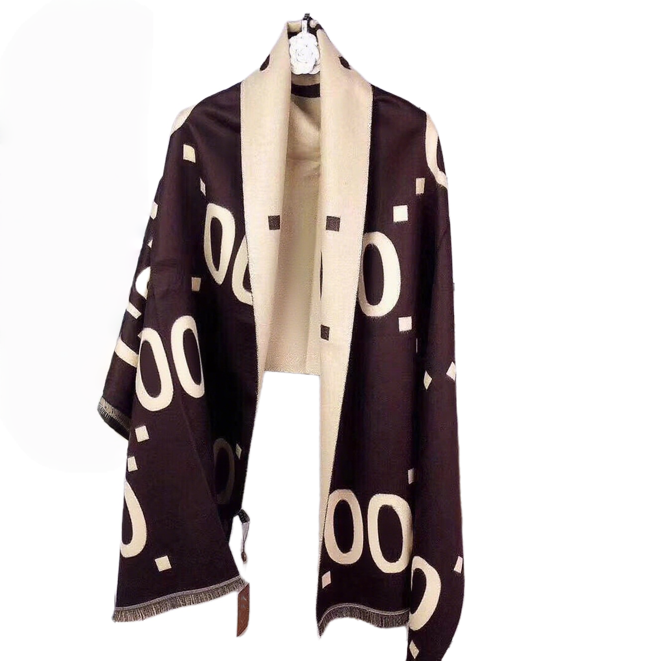 Big Letter Designer Scarf Scarf Designers Designer Scarf pour femmes Écarpe hivernale Keep Warm Men Scarf Scarf de luxe Sjaal Foulard Schal Echar