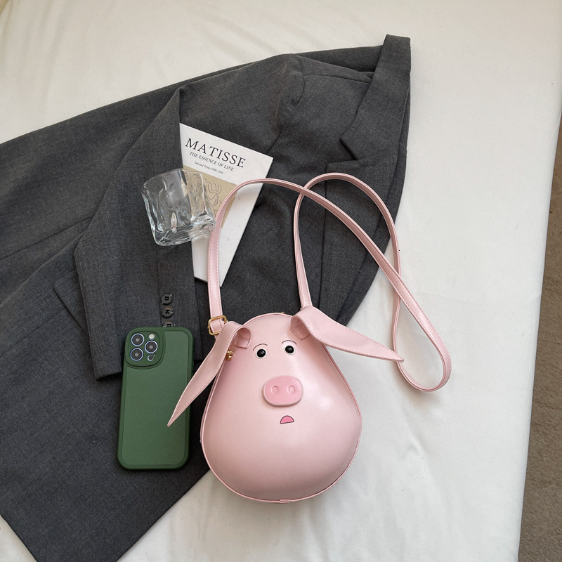 2025 Autumn New Shoulder Bag Cute Flying Pig Crossbody Bag Cartoon Creative Bag Autumn New Designer Bag Funny Crossbody Bag