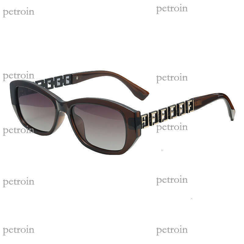 2025 New Hot-Selling Personality F Chain Fashion Internet Celebrity Sunglasses UV Protection Polarized Glasses