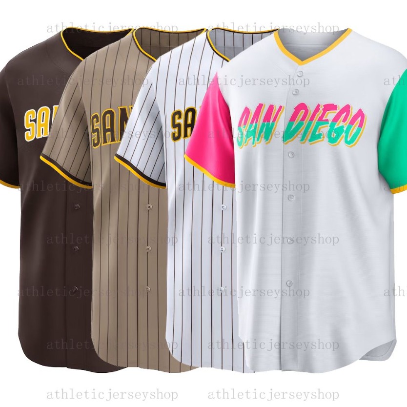 23 Fernando Tatis Jr. Jersey Manny Machado Matt Custom Baseball Jerseys Carpenter Nelson Cruz Trent Grisham Juan Soto Blake Snell Embroidery333