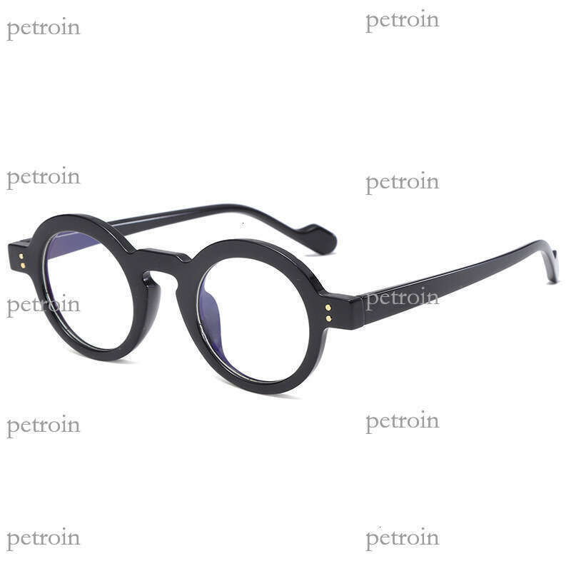 New High-End X Small Round Non-Prescription Optical Frame Blue Light Blocking Glasses for Men