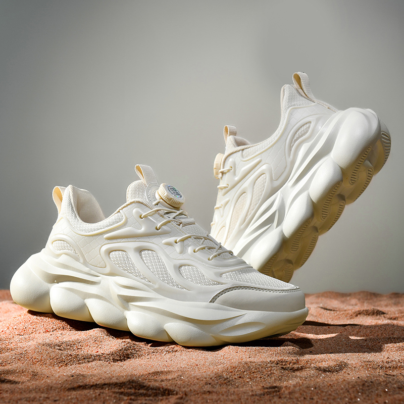 mens and womens running shoes sneakers designer trend thick sole comfortable breathable grip