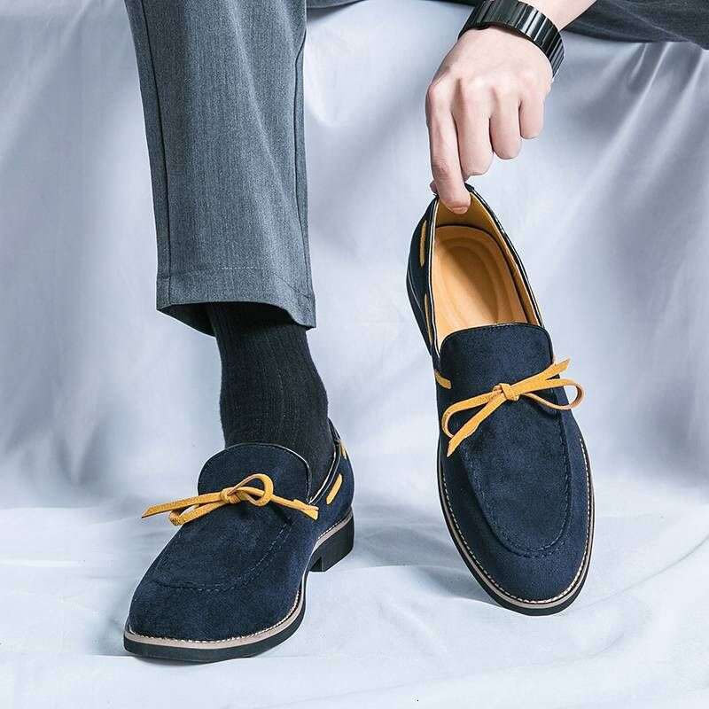 Tennis For Casual Fashion Style Men's Breathable Tassel Comfortable Business Slip On Driving Shoes Men