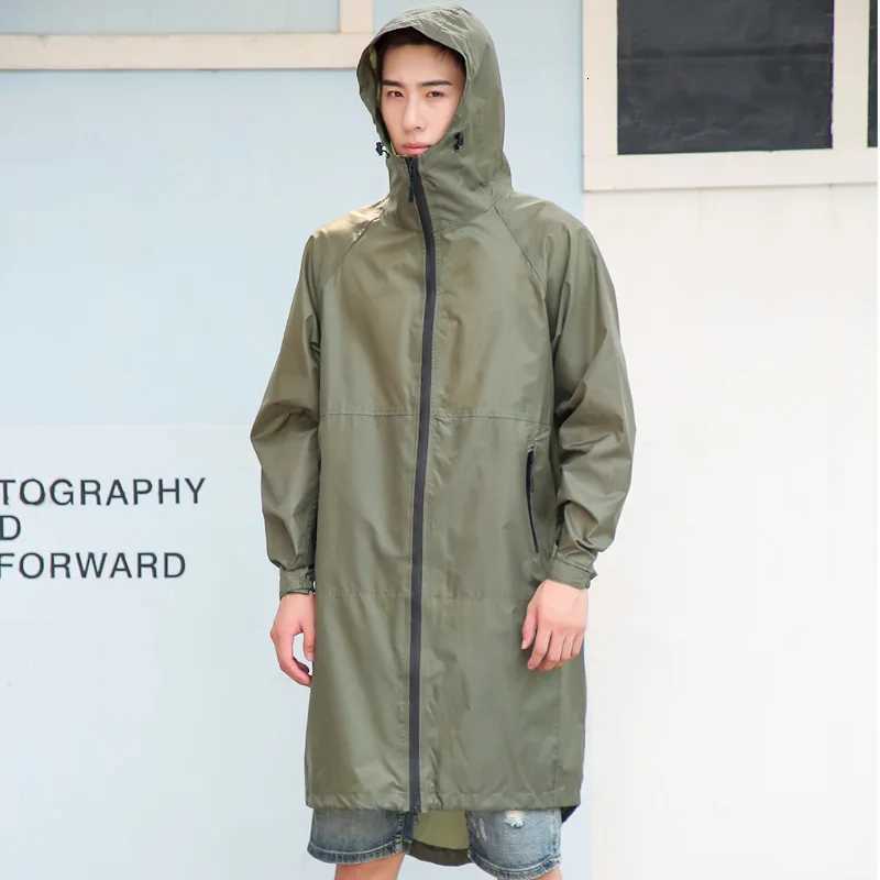Waterproof Raincoat for Men and Women Portable Poncho Water-Repellent Rain Female K-Way Ladies Raincoat XL Y250814