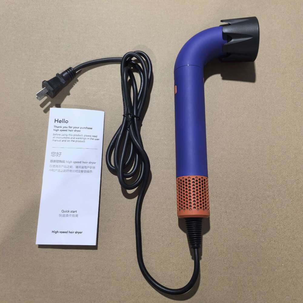 Bent-Pipe Household Multifunctional Professional Energy-efficient Salon Hair Dryer