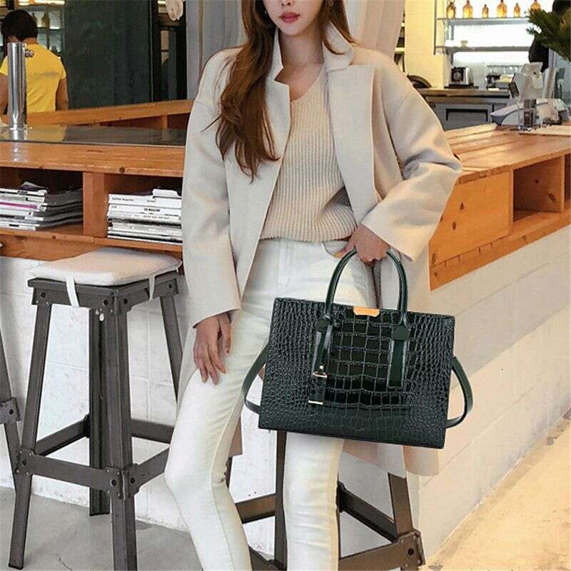 New Stone Pattern Designer Women's Composite Tassel Design Ladies Handbag Quality PU Leather Women Shoulder Messenger