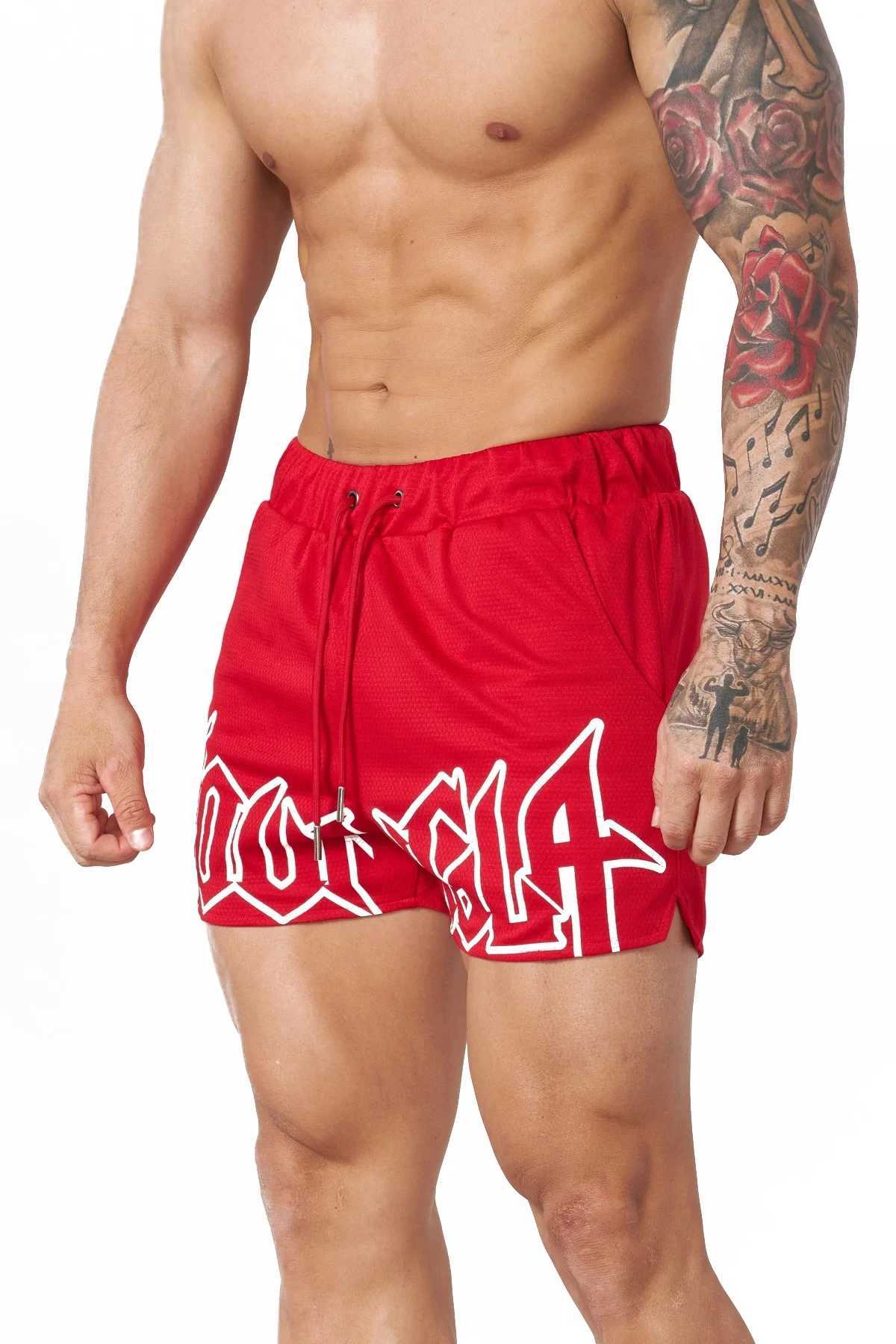 Gym Sports Mens Shorts American Style Clothing Brands Jogger Outdoor Running Basketball Training Shorts Beach Pants Fitness Y250814