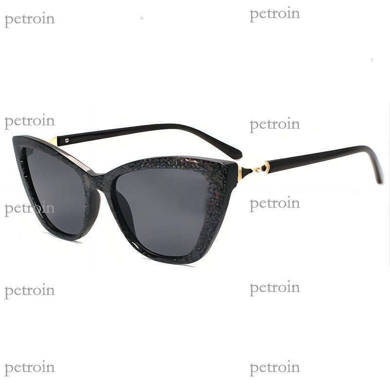 New TR Frame Metal Decorative Fashion Women's Trendy Personality High-end Sunshade Sunglasses