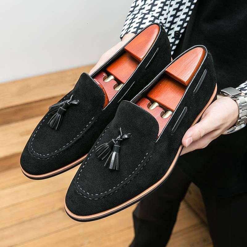 Men's ing None Slip Handmade Loafer Business Wedding Plus Size Formal Casual Shoes For Men