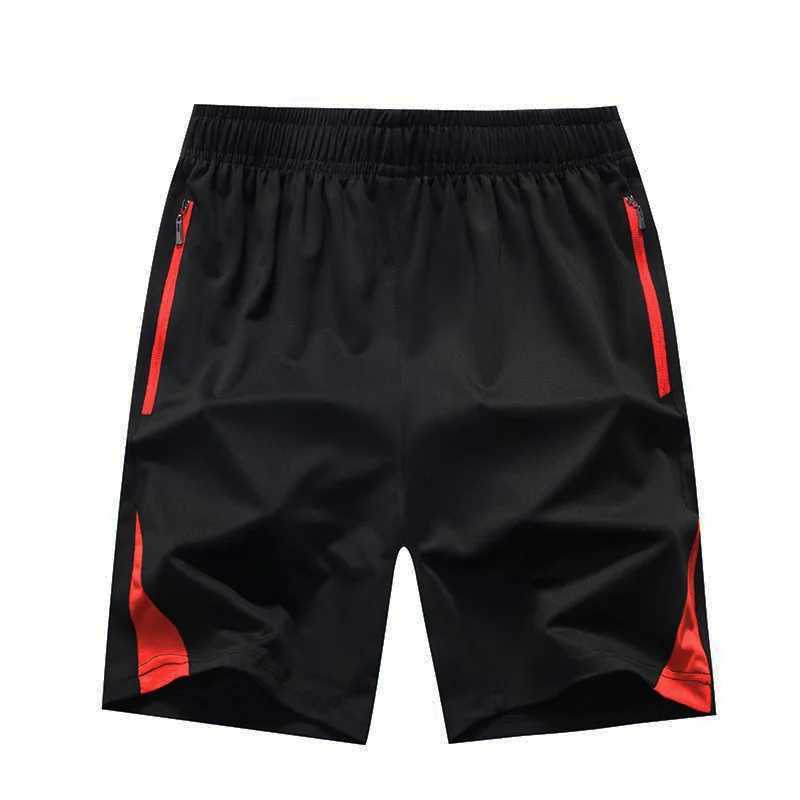 Hot Mens Casual Fashion Knitted Ice Silk Sports Shorts Loose Size Fashion Trendy Air Conditioned Pants Y250814