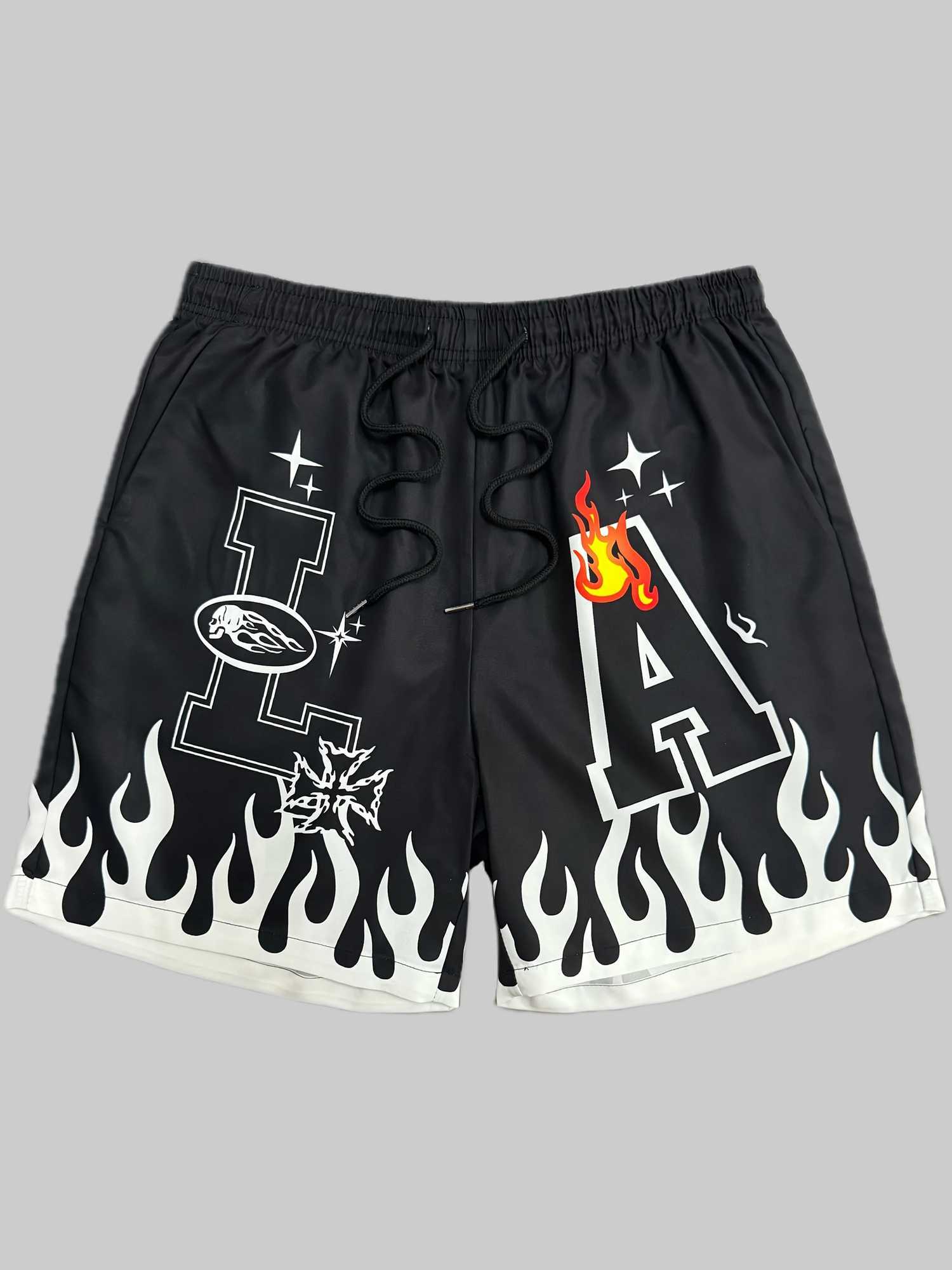 THe 2025 summer new streetwear casual shorts for men are fashionable wiTH 3D breaTHable and quiCK-drying Y250814