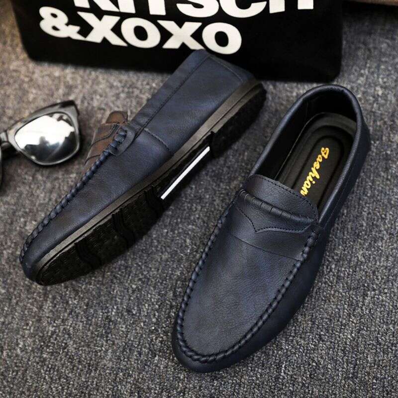 2025 Summer New Lefu Versatile Casual Korean Edition British Men's Trendy Shoes