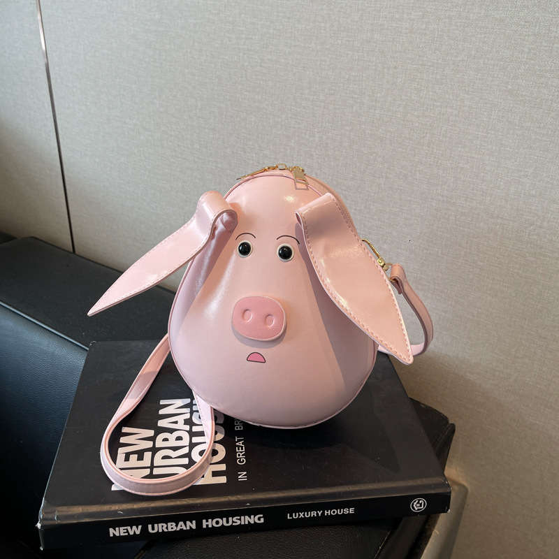 2025 Autumn New Shoulder Bag Cute Flying Pig Crossbody Bag Cartoon Creative Bag Autumn New Designer Bag Funny Crossbody Bag