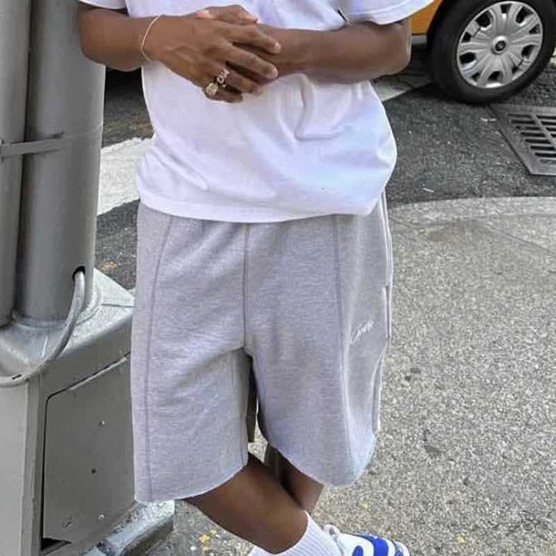 Devils Embroidered Letter High Waist Sports Pants Loose Fit Unisex Trendy Streetwear Brand Casual Leisure Shorts Y250814