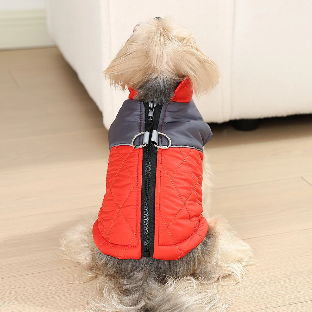 Waterproof Small Dog Coat Autumn Winter Warm Pet Clothes For Dogs Cat Safety Reflective Puppy Vest Jacket Chihuahua Pug Costume 250814
