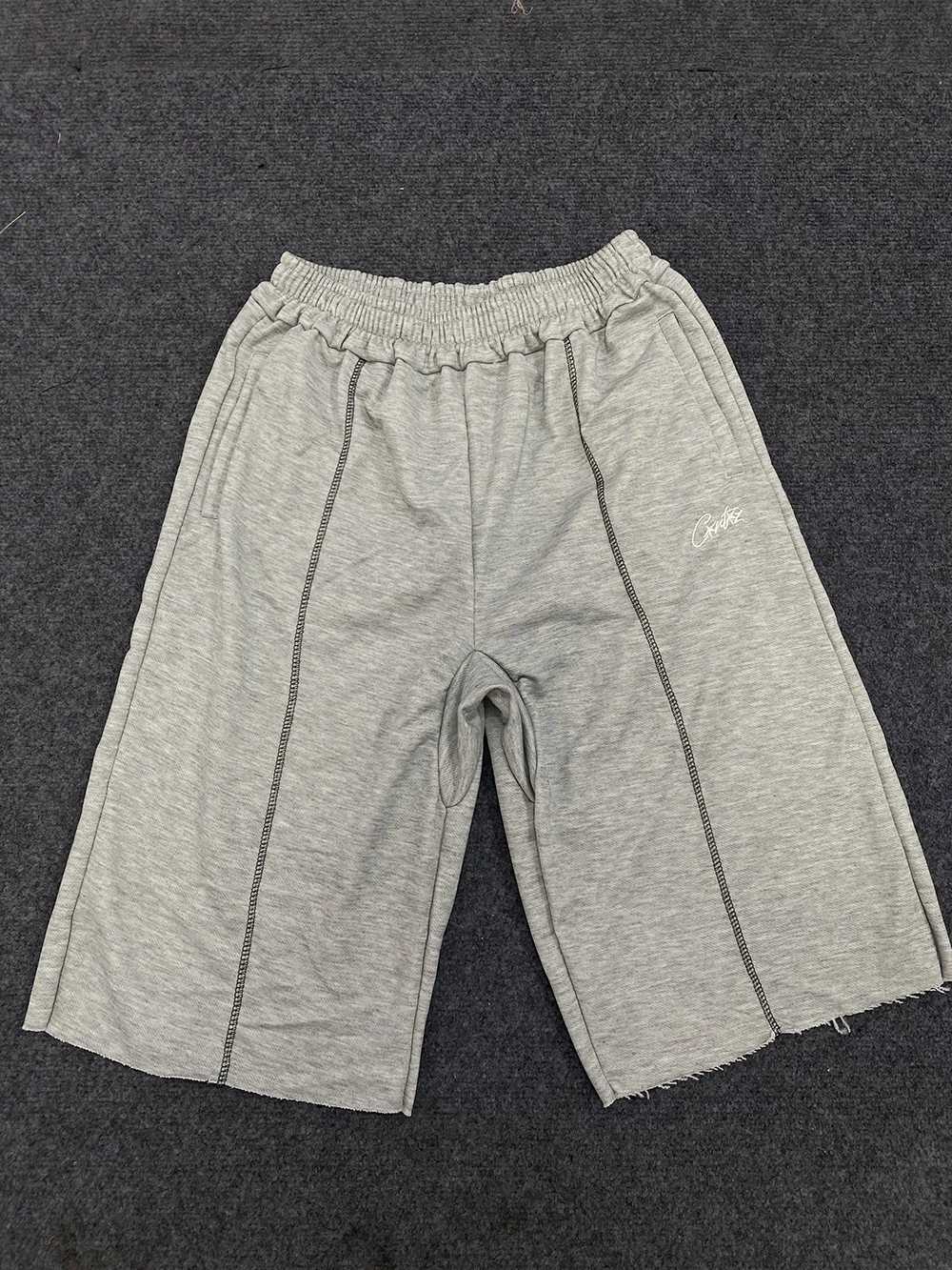 Devils Embroidered Letter High Waist Sports Pants Loose Fit Unisex Trendy Streetwear Brand Casual Leisure Shorts Y250814